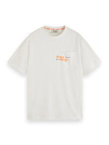 White Atwork Pocket T-Shirt