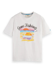 White Front Artwork T-Shirt