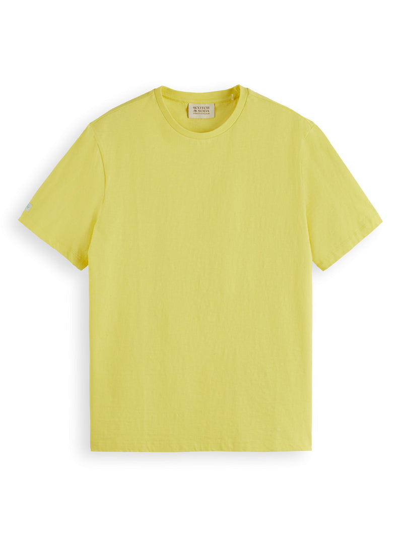 Lime Tonic Cotton Linen T-Shirt
