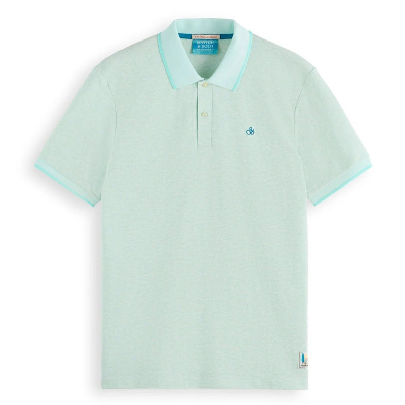 Seafoam Melange Melange Polo