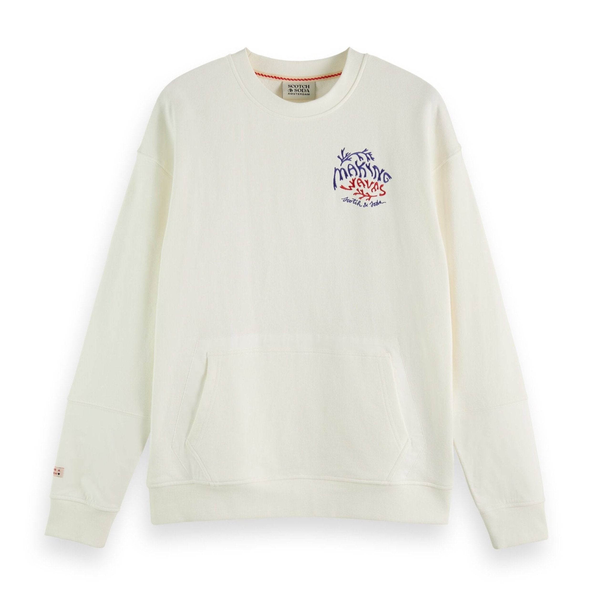 Scotch&amp;Soda - Sweat-shirt avec motif bandana devant et dos en forme de cygne