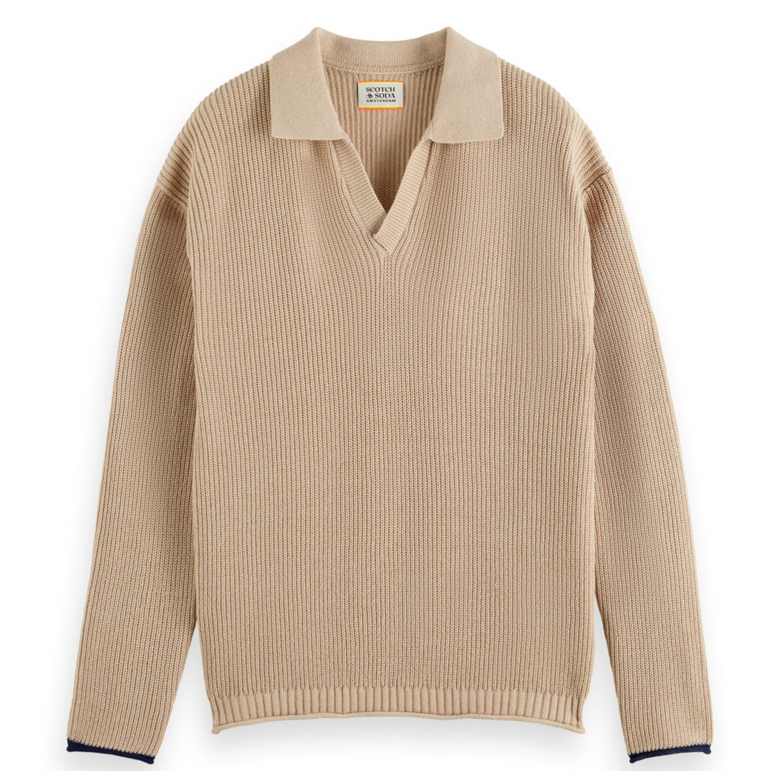 Pebble Long-Sleeved Polo