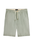 Army Fave- Cotton/Linen Twill Bermuda