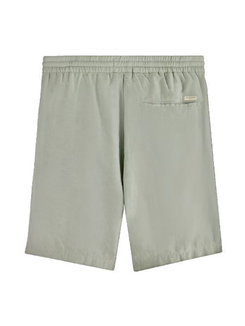 Army Fave- Cotton/Linen Twill Bermuda
