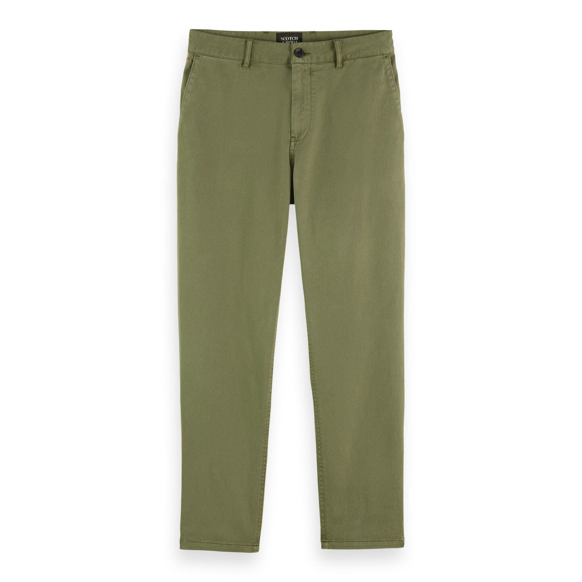 Scotch&Soda Army Drift Garment-Dyed Stretch Twill Chino