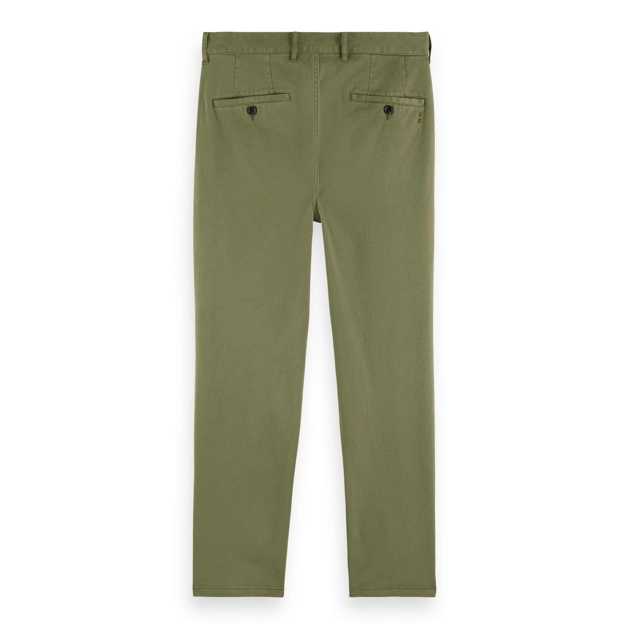 Scotch&Soda Army Drift Garment-Dyed Stretch Twill Chino