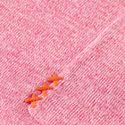 Tropical Pink Linen Cotton Blend Crew Neck