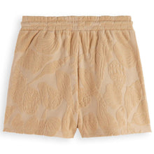 Mocca Jacquard Toweling Shorts