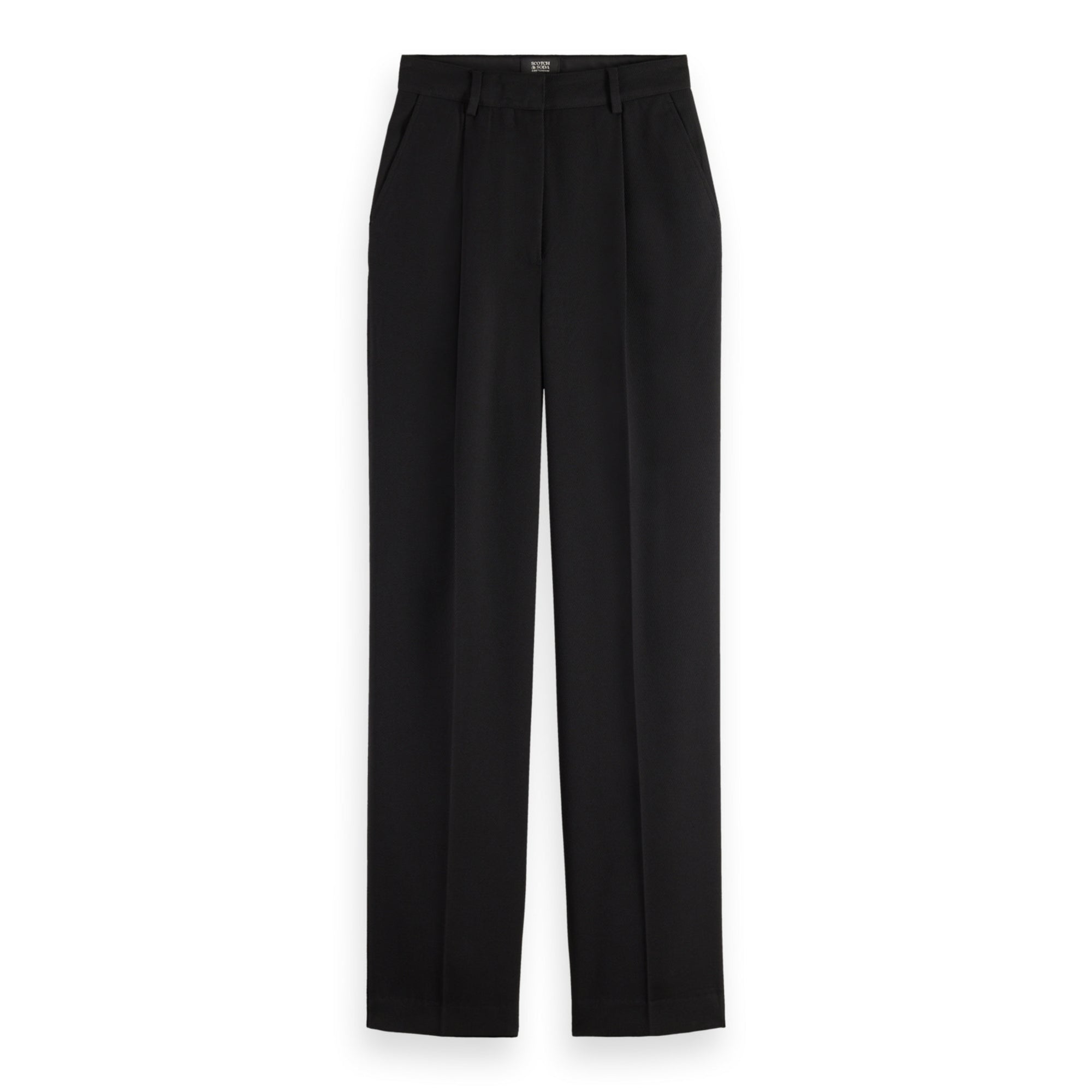 Evening Black Robyn Relaxed Gabardine Pant