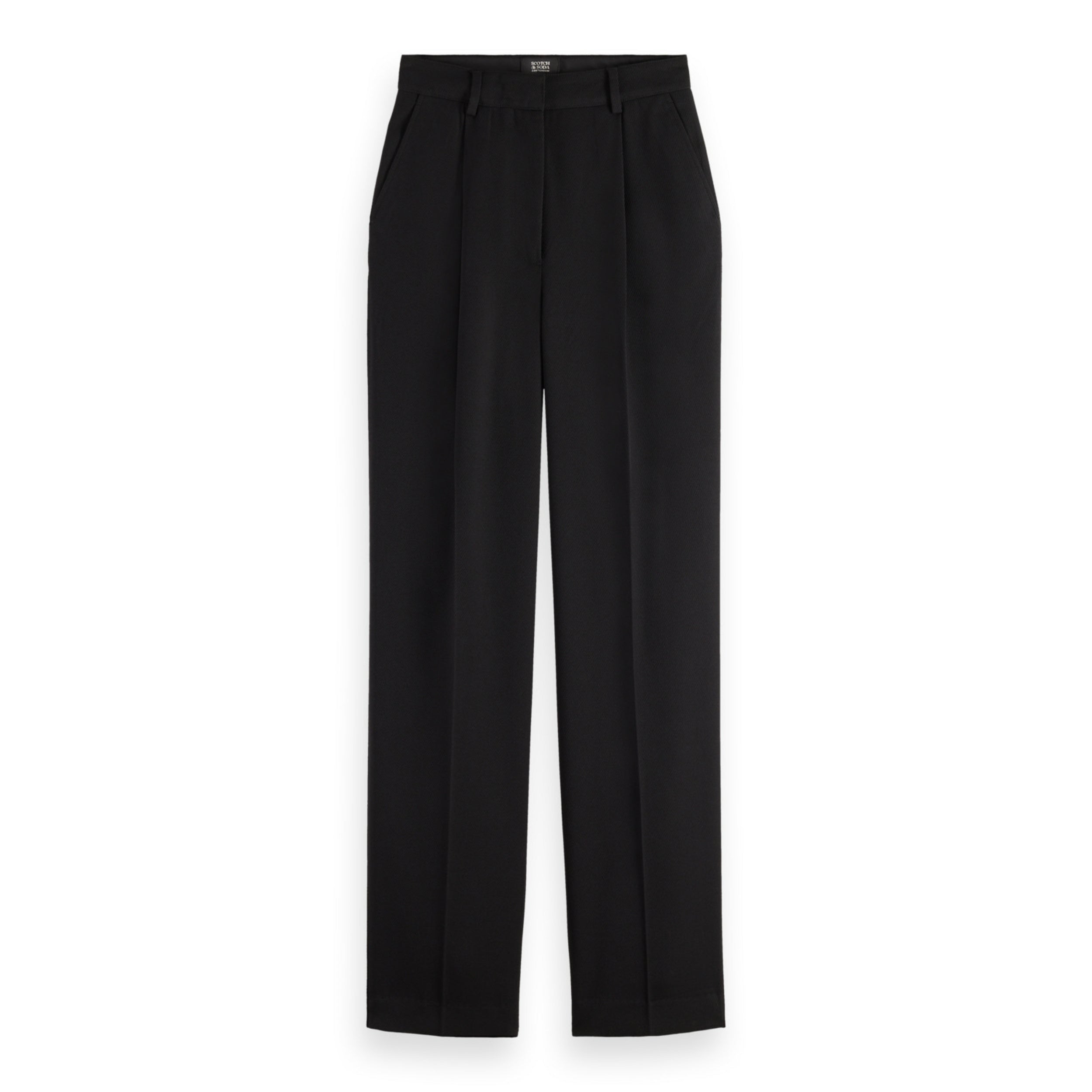 Evening Black Robyn Relaxed Gabardine Pant