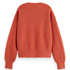 Negroni Melange Fuzzy Crew Neck Pullover