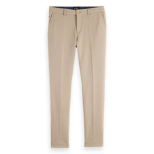 Parchment Melange Mott- Jersey Slim Fit Chino