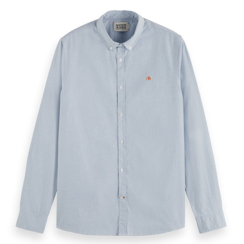 Novel Blue Seasonal Essentials Oxford Shirt