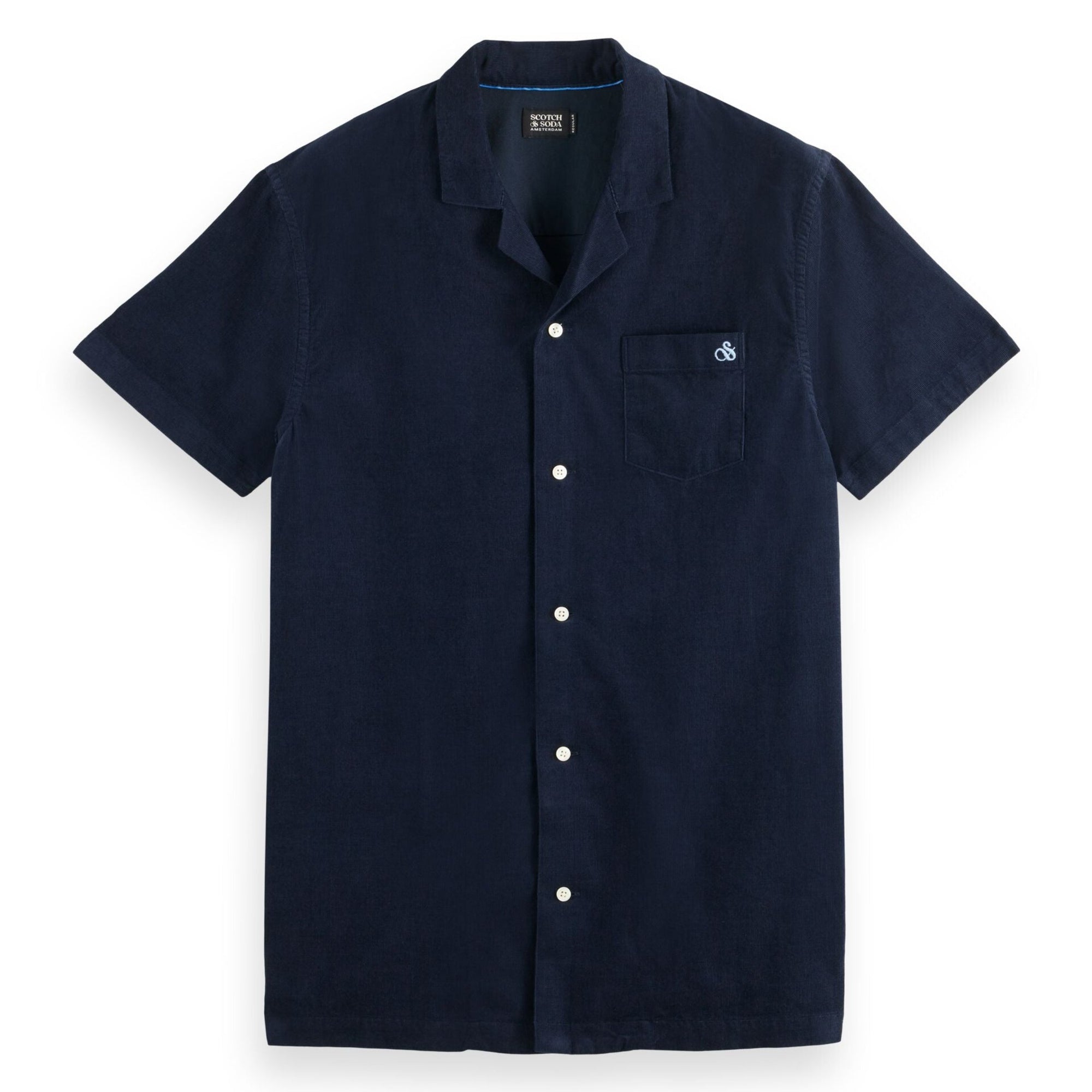 Night Shortsleeve Corduroy Shirt