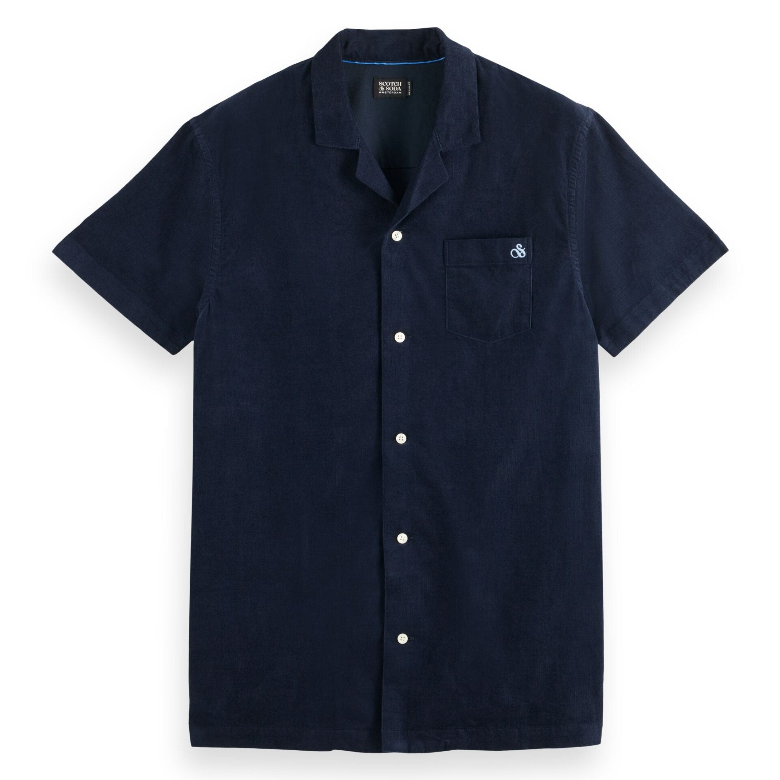 Night Shortsleeve Corduroy Shirt