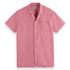 Poetry Pink Shortsleeve Corduroy Shirt