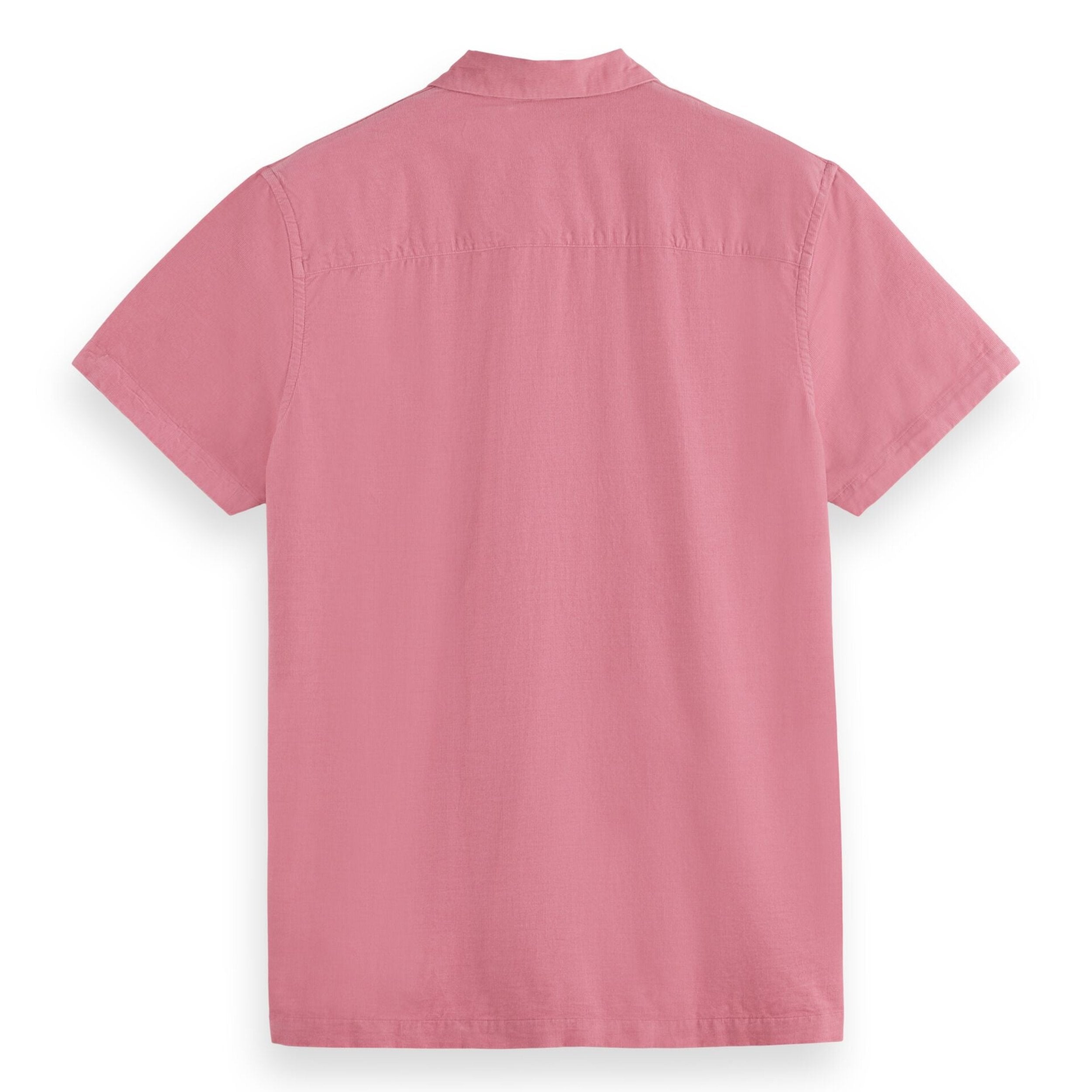 Poetry Pink Shortsleeve Corduroy Shirt