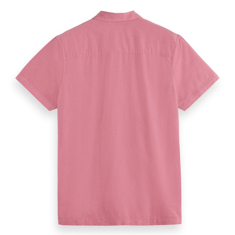 Poetry Pink Shortsleeve Corduroy Shirt