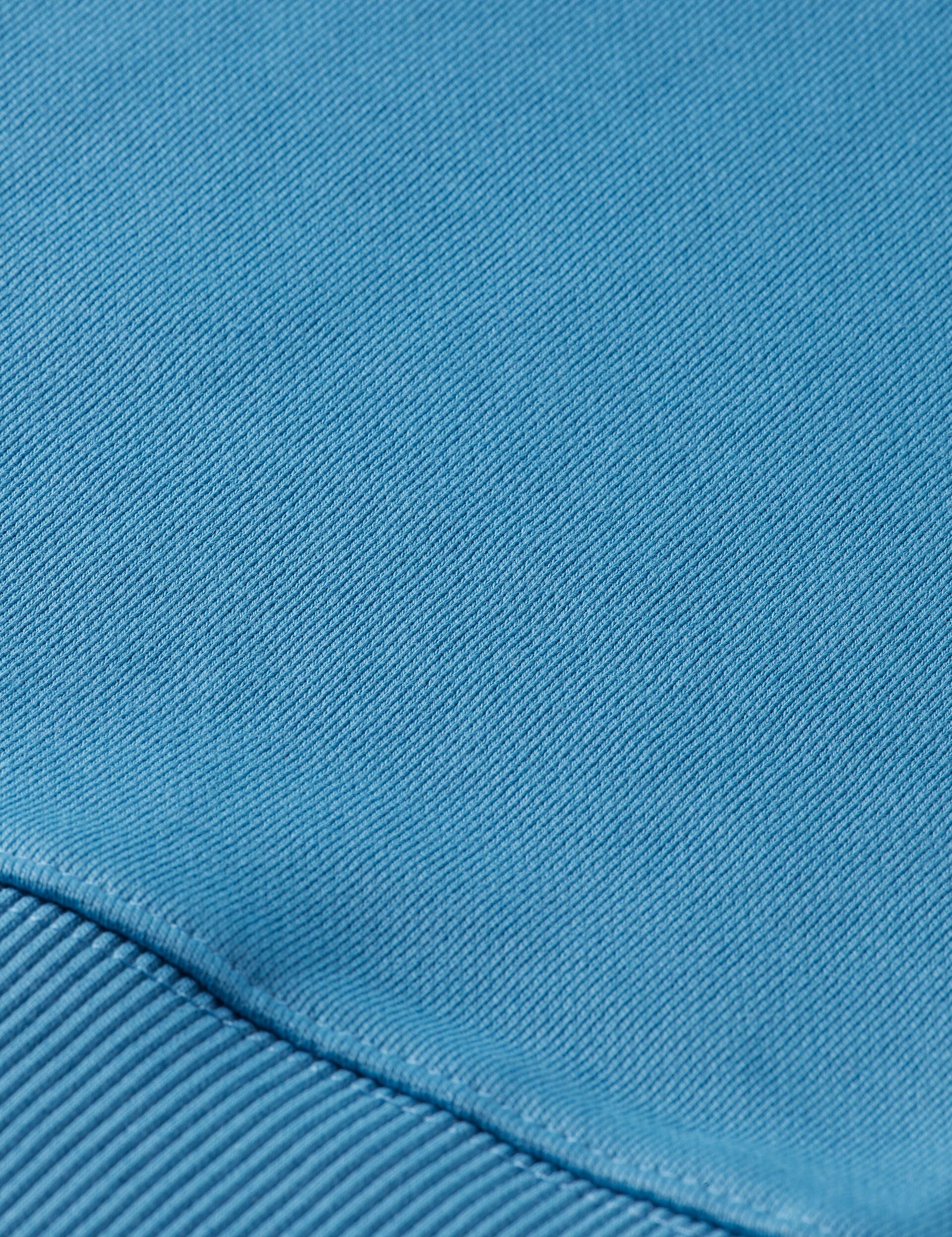 Novel Blue Essential Badge Crew Sweat