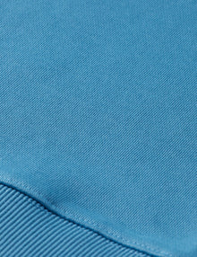 Novel Blue Essential Badge Crew Sweat