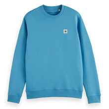 Novel Blue Essential Badge Crew Sweat