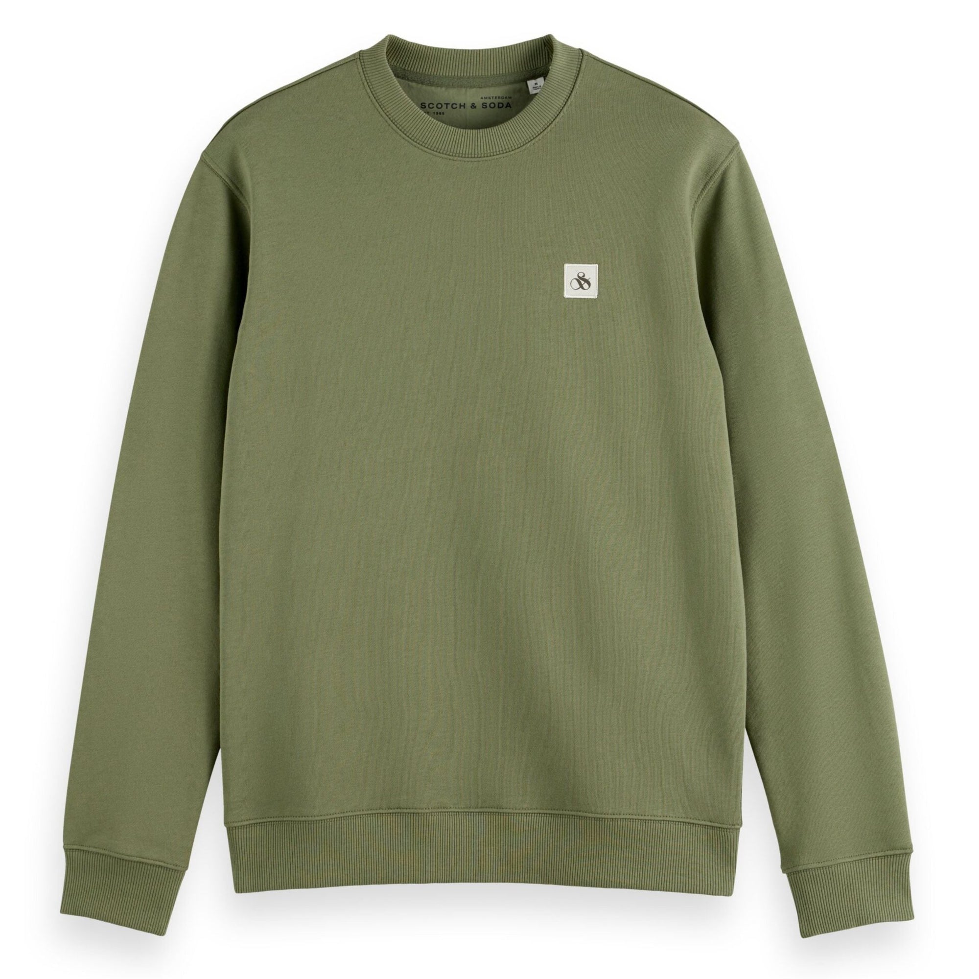 Green Ivy Essential Badge Crew Sweat