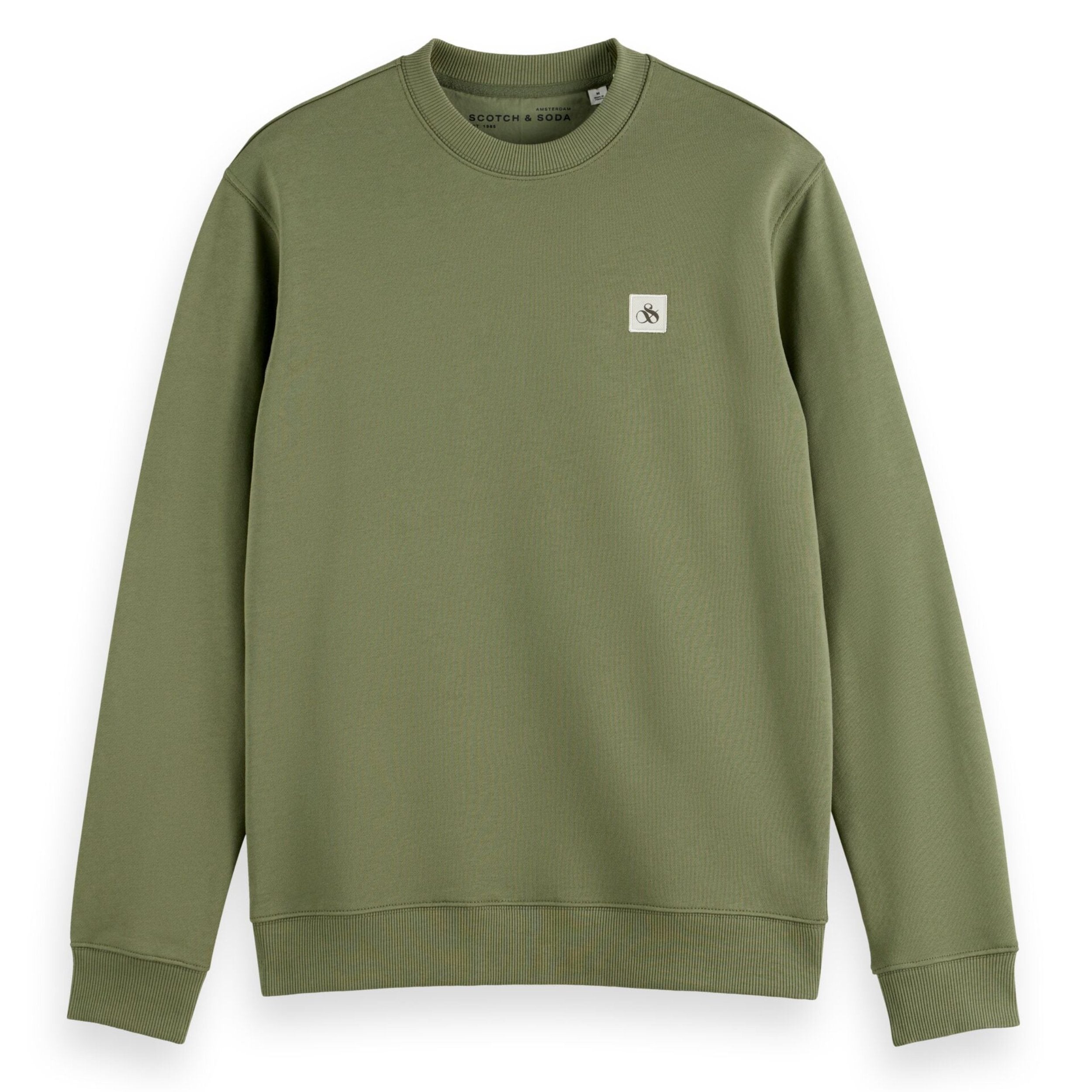 Green Ivy Essential Badge Crew Sweat