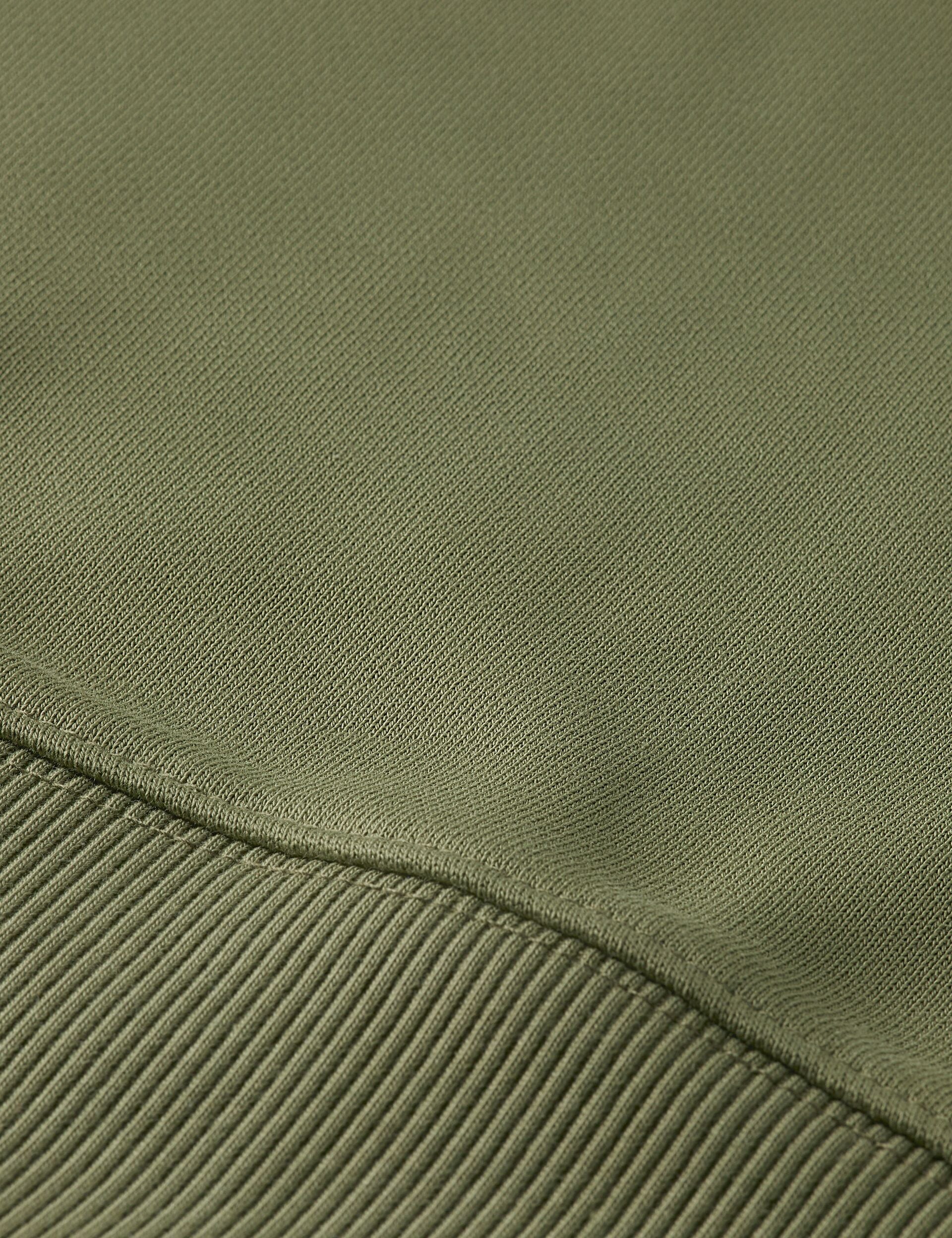 Green Ivy Essential Badge Crew Sweat