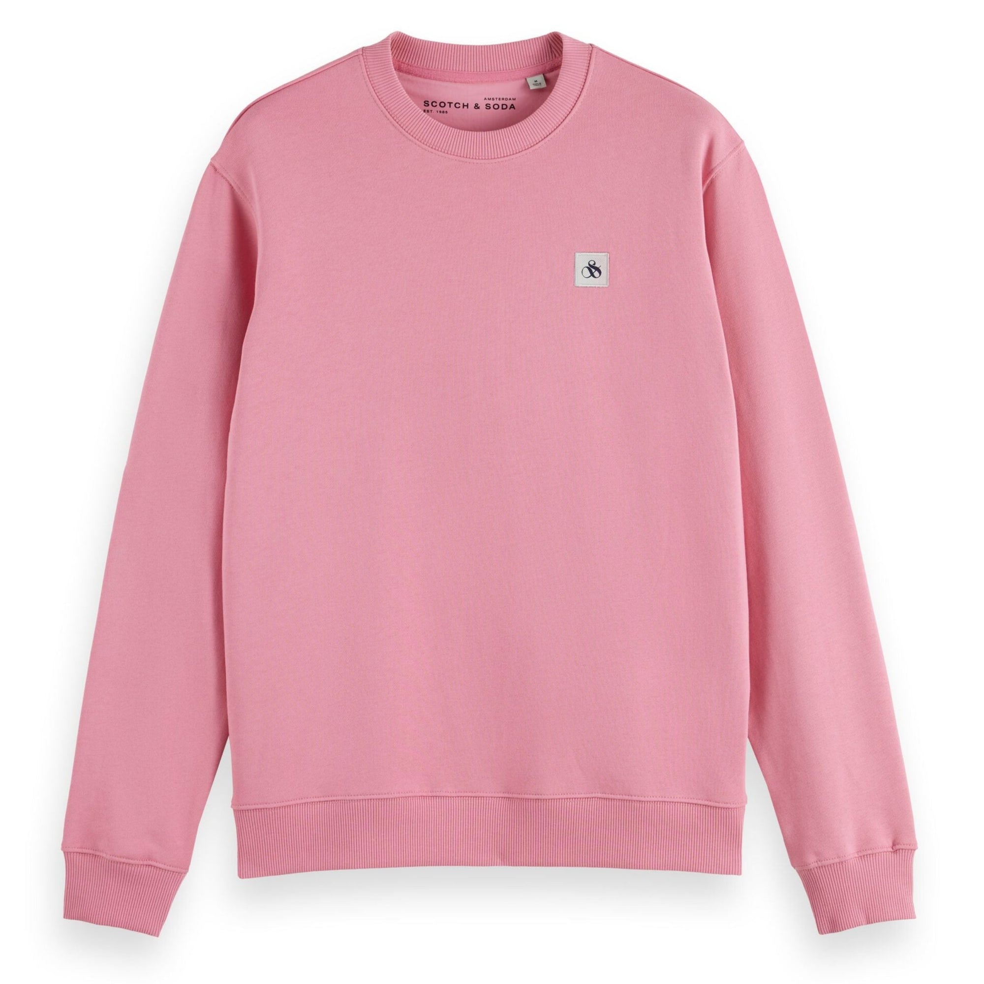 Poetry Pink Essential Badge Crew Sweat