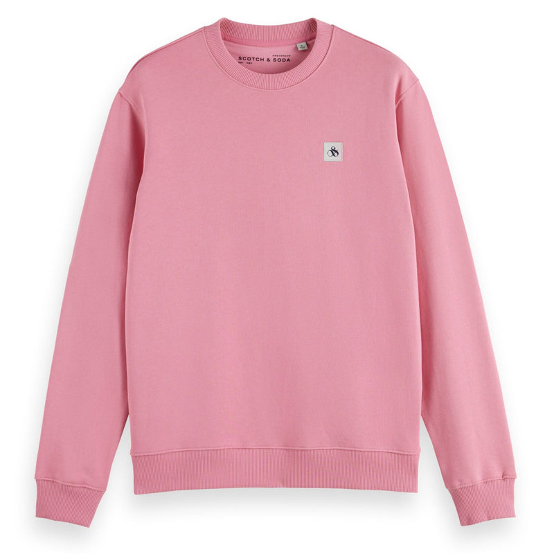 Poetry Pink Essential Badge Crew Sweat