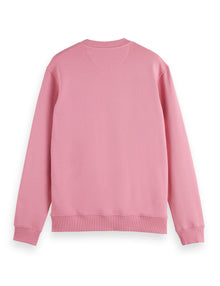 Poetry Pink Essential Badge Crew Sweat