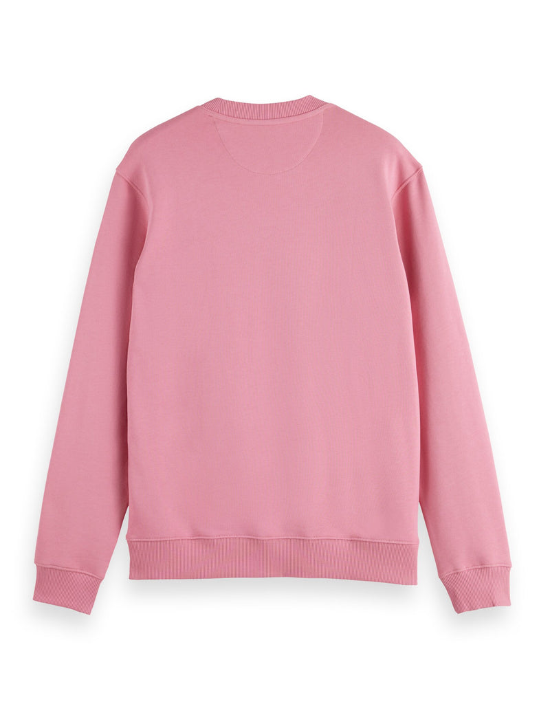 Poetry Pink Essential Badge Crew Sweat