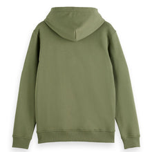 Green Ivy Essential Logo Badge Zip-Through Hoodie