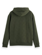 Heritage Green Jacquard Terry Hoodie