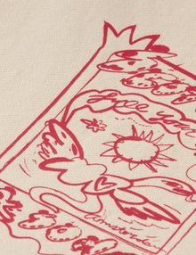 Parchment Front Chest Artwork Sweatshirt