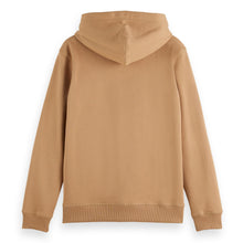 Desert Sand Reverse Terry Zip Through Hoodie