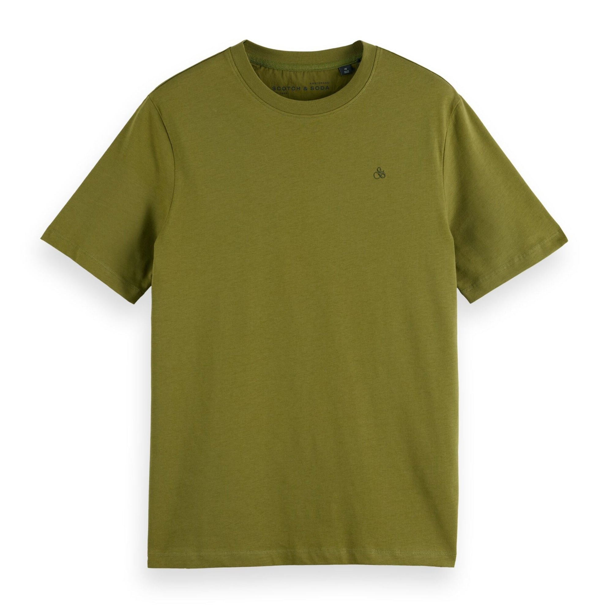 Moss Green Regular Fit Essential Logo T-Shirt