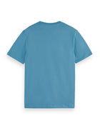 Novel Blue Regular Fit Essential Logo T-Shirt