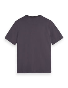 Anthracite Regular Fit Front Chest Artwork T-Shirt