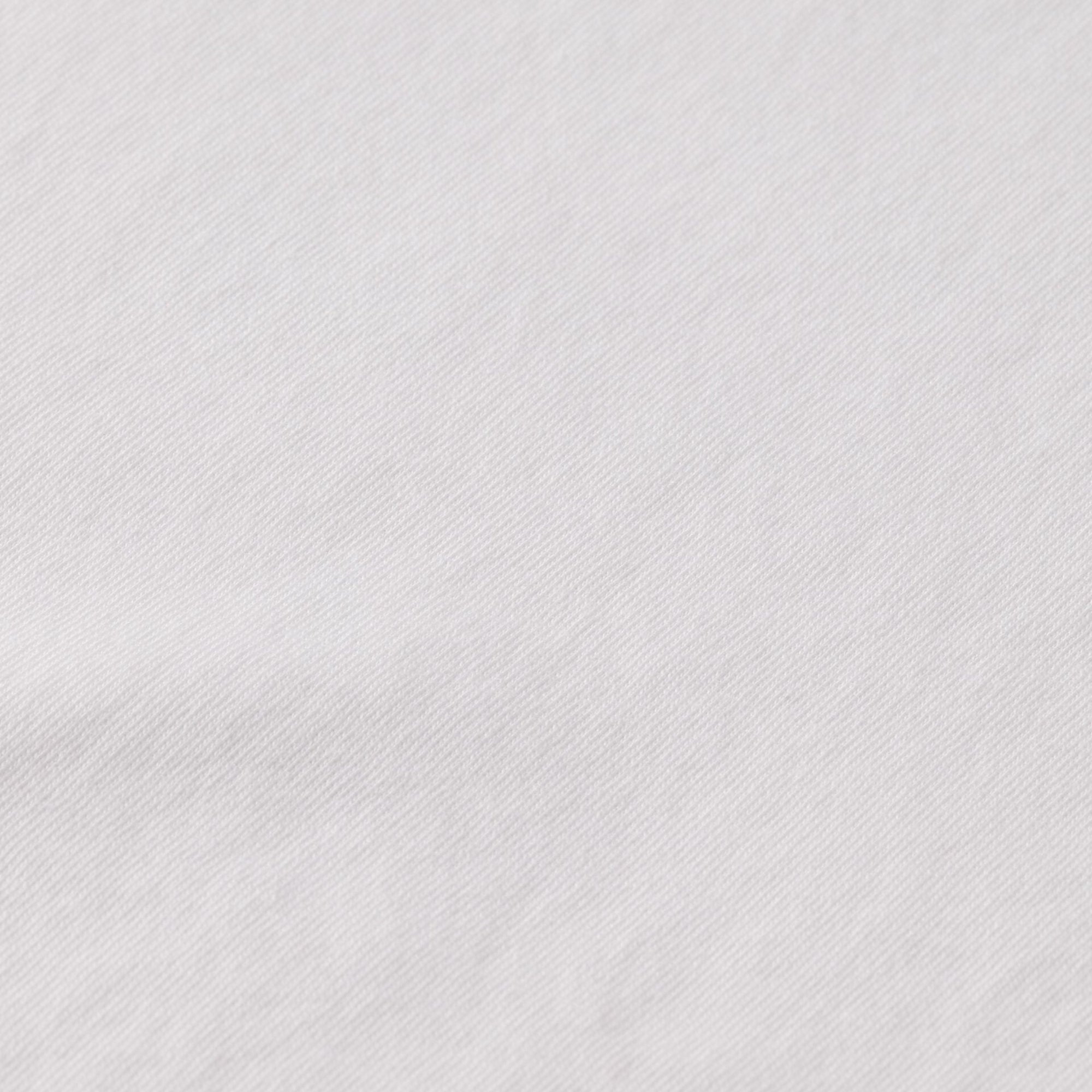 White Relaxed Fit Raw Edge T-Shirt