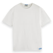 White Relaxed Fit Raw Edge T-Shirt