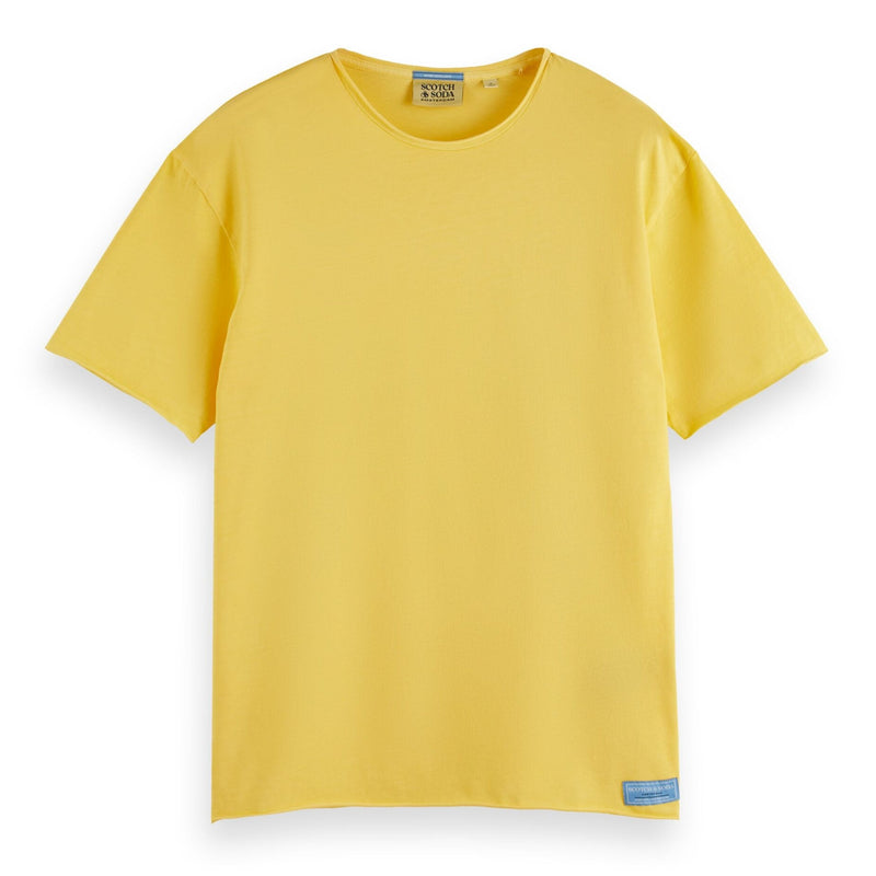Candlelight Relaxed Fit Raw Edge T-Shirt