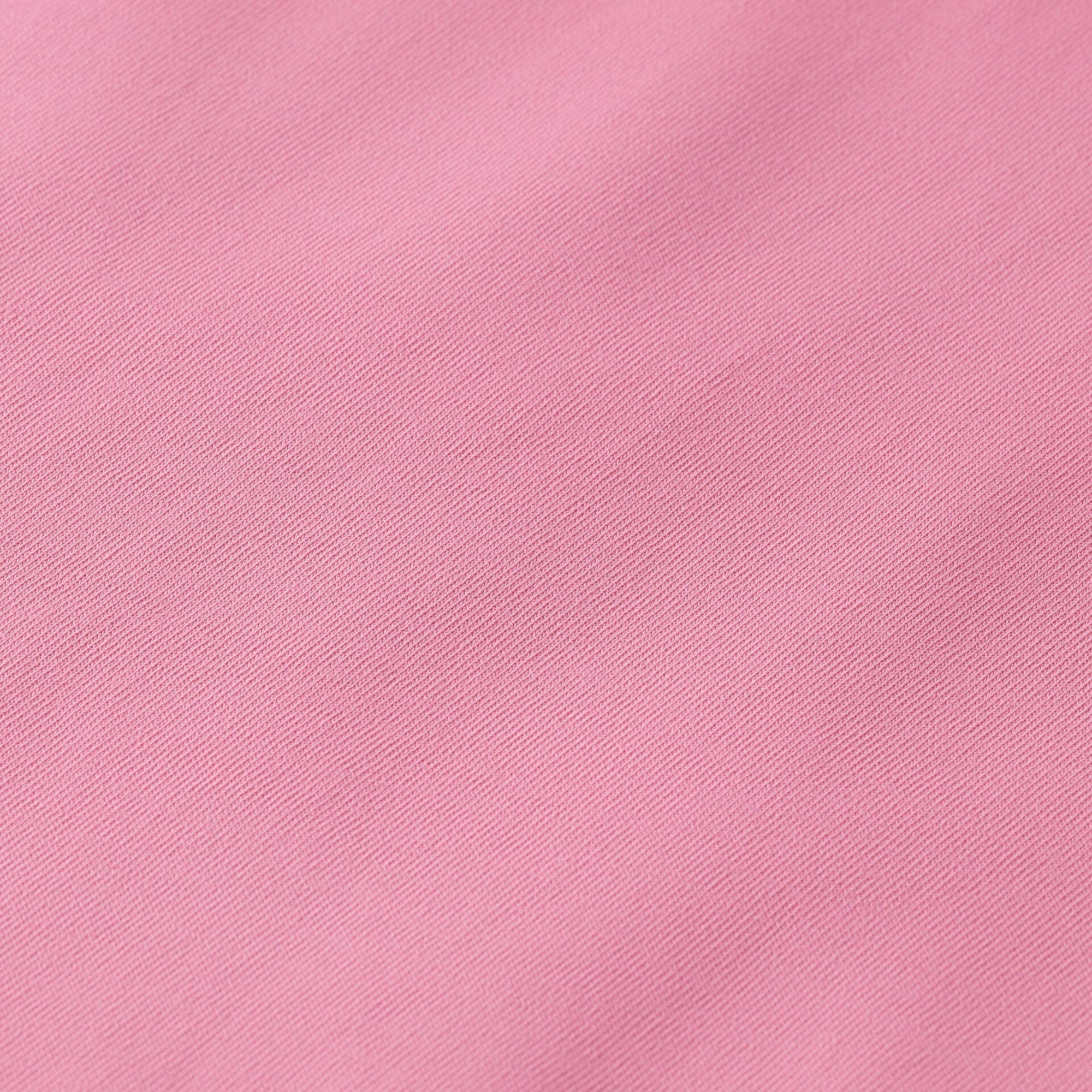 Poetry Pink Relaxed Fit Raw Edge T-Shirt