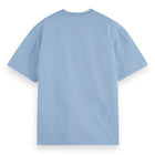 Mystic Blue Loose Fit Chest Pocket T-Shirt