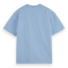 Mystic Blue Loose Fit Chest Pocket T-Shirt