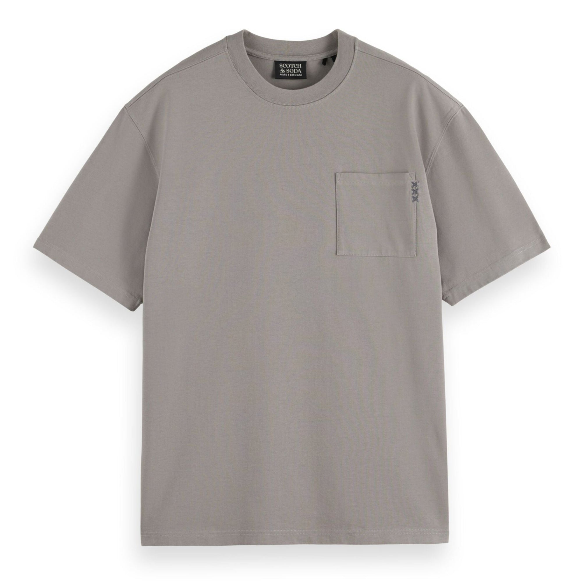 Asphalt Loose Fit Chest Pocket T-Shirt