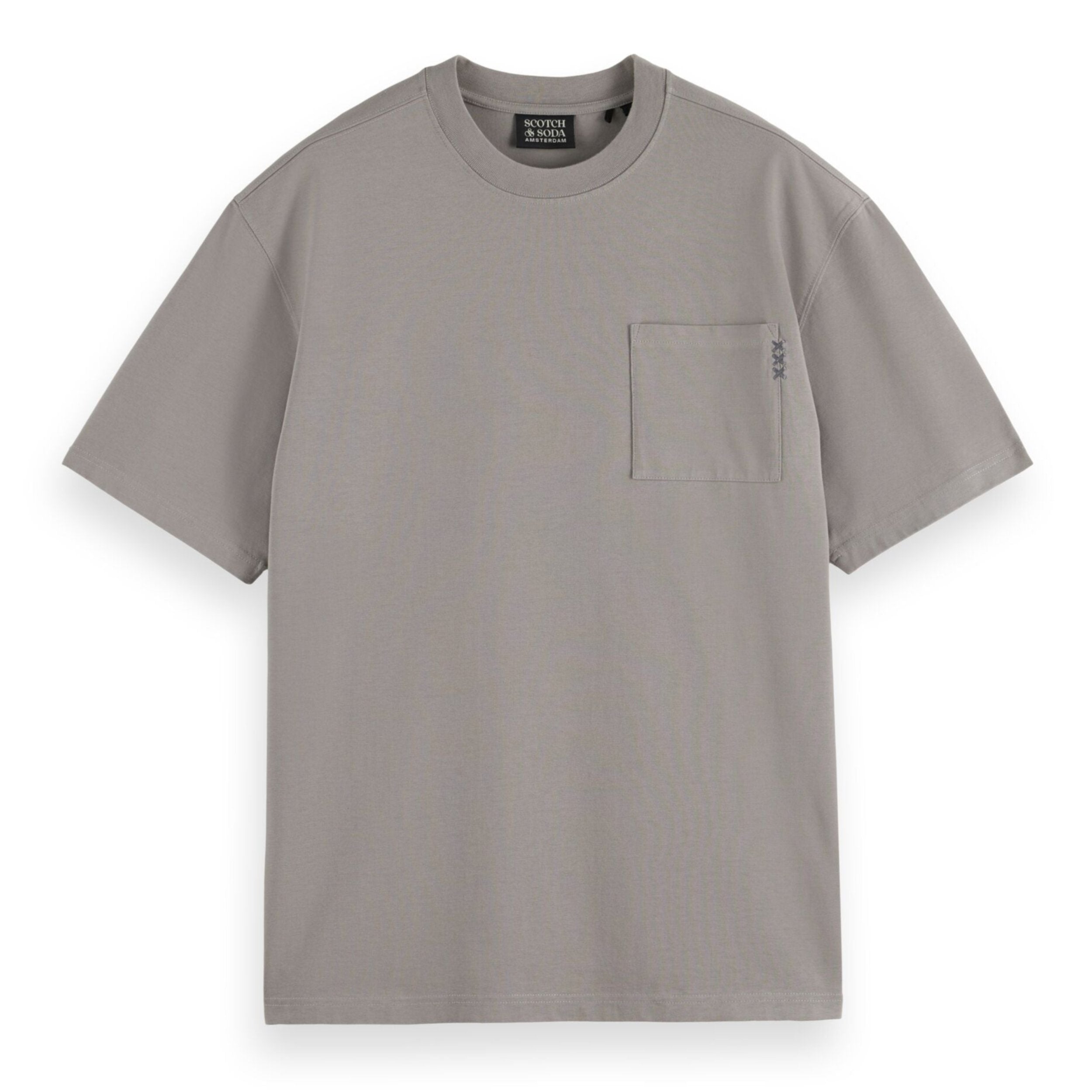 Asphalt Loose Fit Chest Pocket T-Shirt