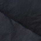 Black Quilted Hooded Vest