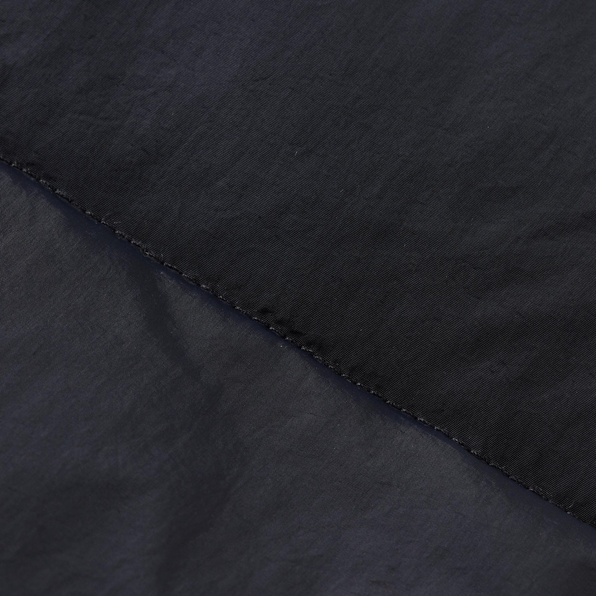 Black Quilted Hooded Vest