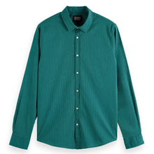 Green Stripe Essential Poplin Stripe